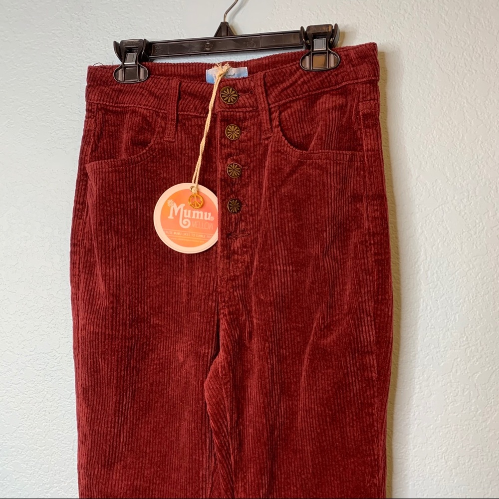 Show Me Your Mumu Cam Cam Corduroy Bells Pants 25 - Picture 3 of 11